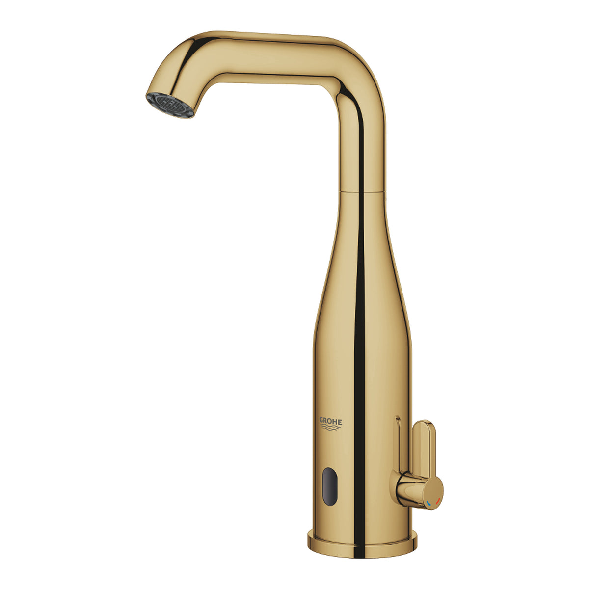 Grohe Essence E Fotoselli Lavabo Bataryası, Çift Su Girişli, Ayarlanabilir Sıcaklık Sınırlayıcısı, Altın - Ürün Görseli