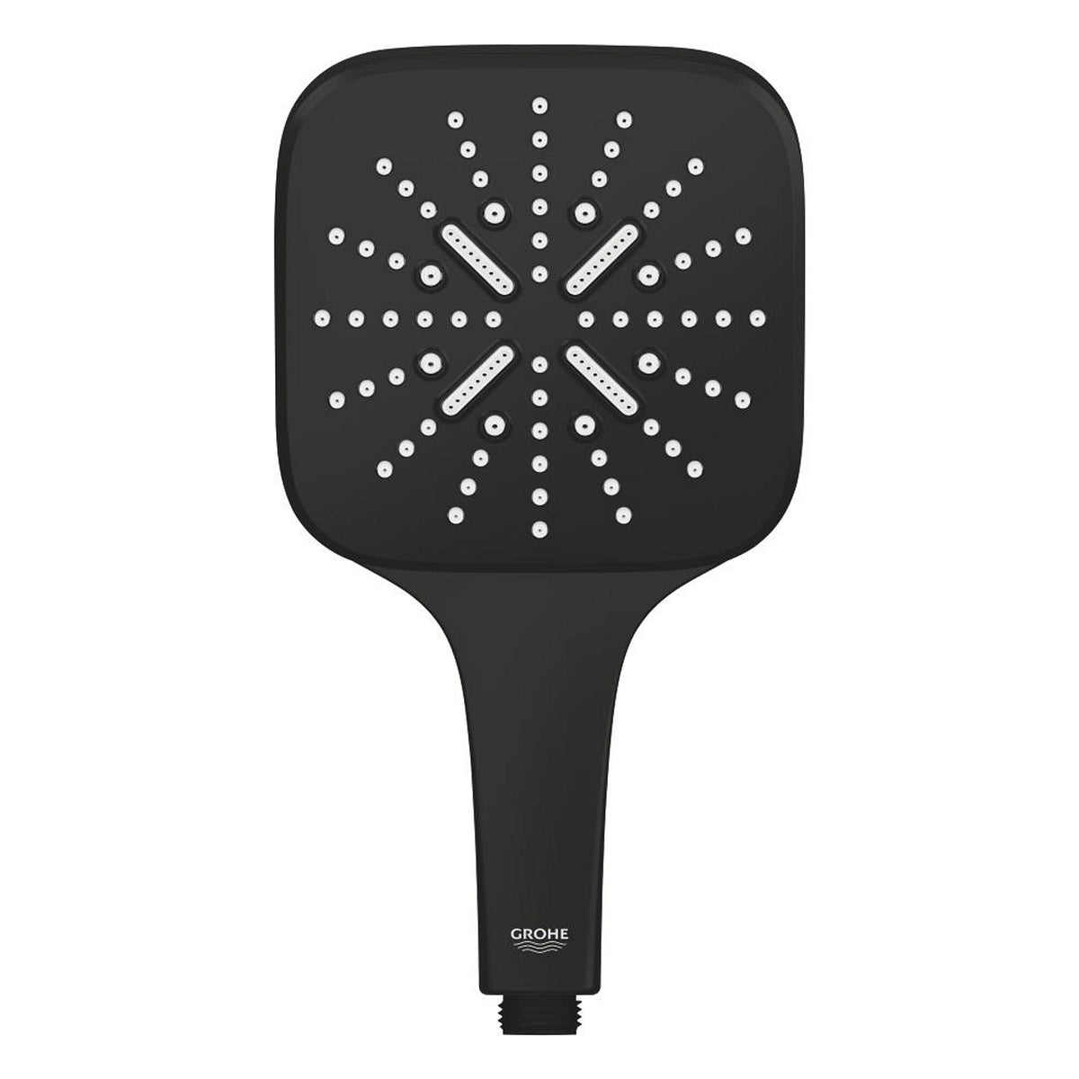 Grohe RainShower SmartActive 130 Cube El Duşu, 3 Akışlı, Mat Siyah - Ürün Görseli