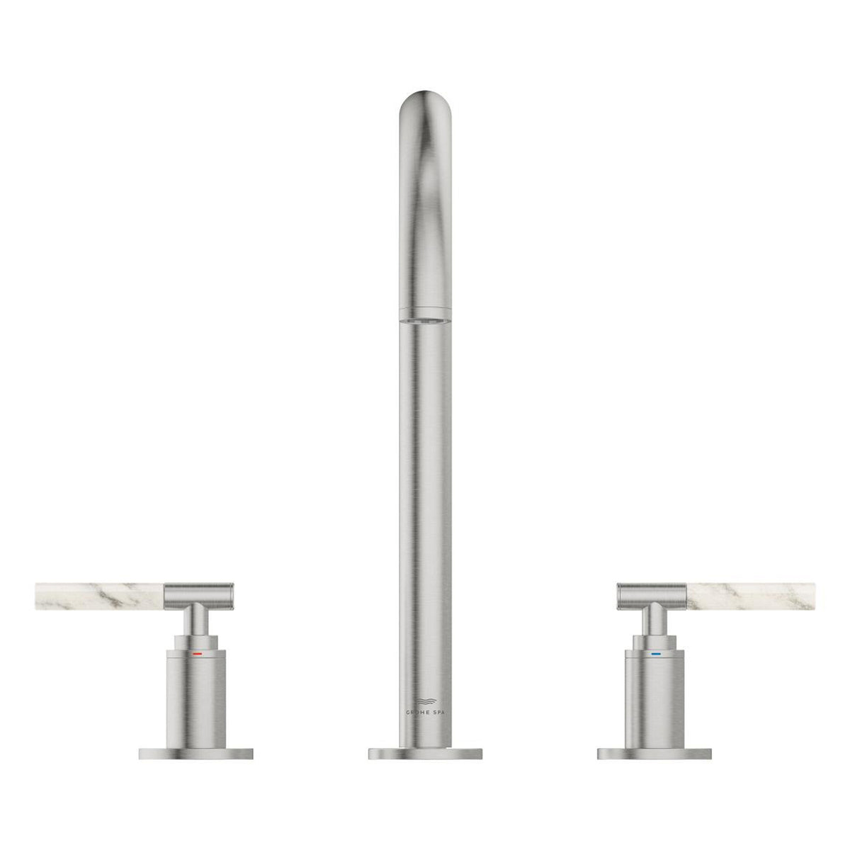 Grohe Atrio Private Collection 3 Delikli Ankastre Sifon Kumandalı Lavabo Bataryası (L-Boy), Paslanmaz Çelik - Ürün Görseli