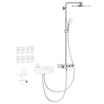 Grohe Euphoria Purefoam SmartControl 310 Duo Duş Sistemi, Duvara Monte, Termostatik/Elektronik Bataryalı Duş Kolonu (Su ve Sabun Püskürtmeli El Duşu) - Ürün Görseli