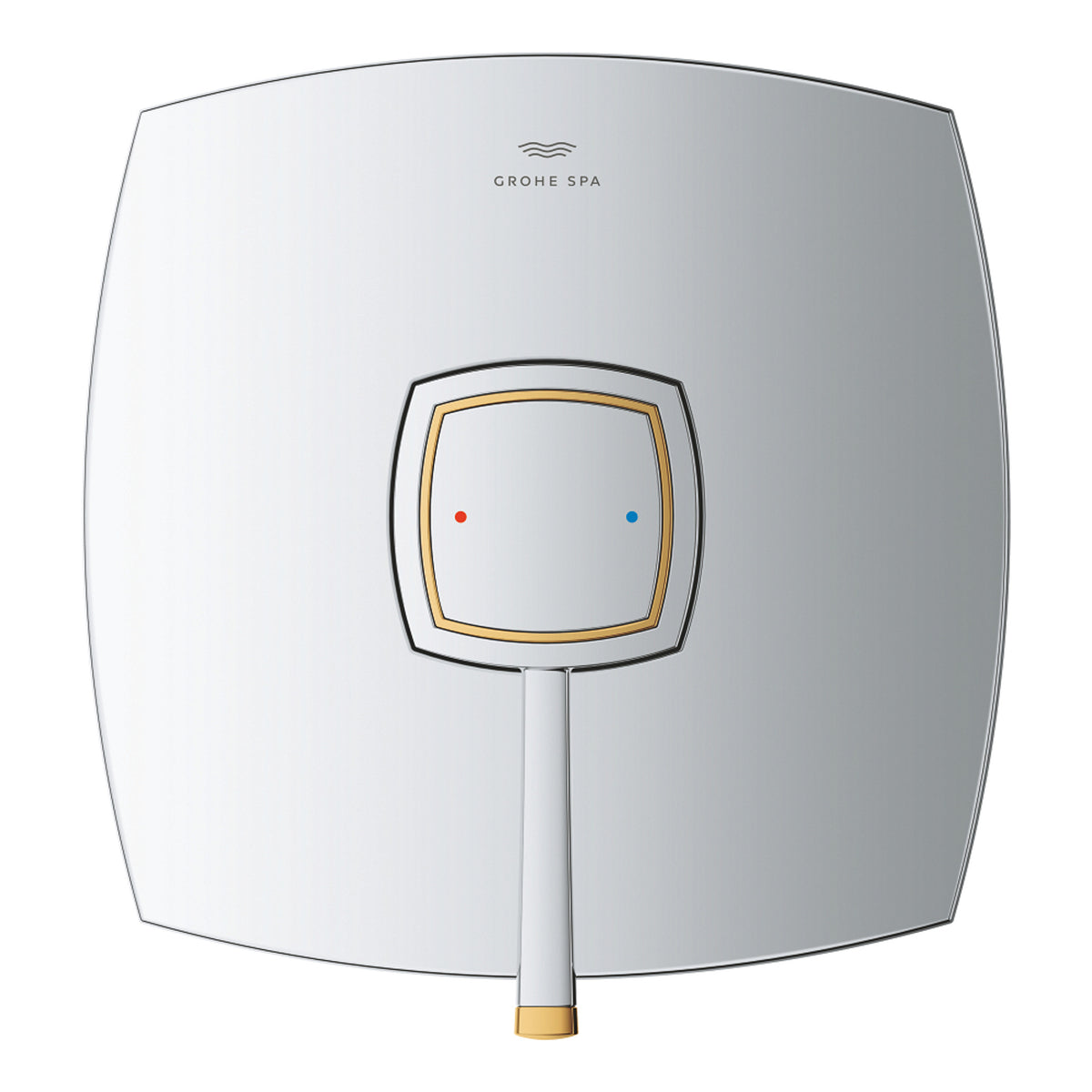Grohe Grandera Ankastre Duş Bataryası (Sıva Üstü Grubu) Krom-Altın - Ürün Görseli