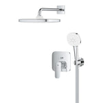 Grohe Cubeo Ankastre Banyo Bataryası, Tepe ve El Duşu Seti - Ürün Görseli