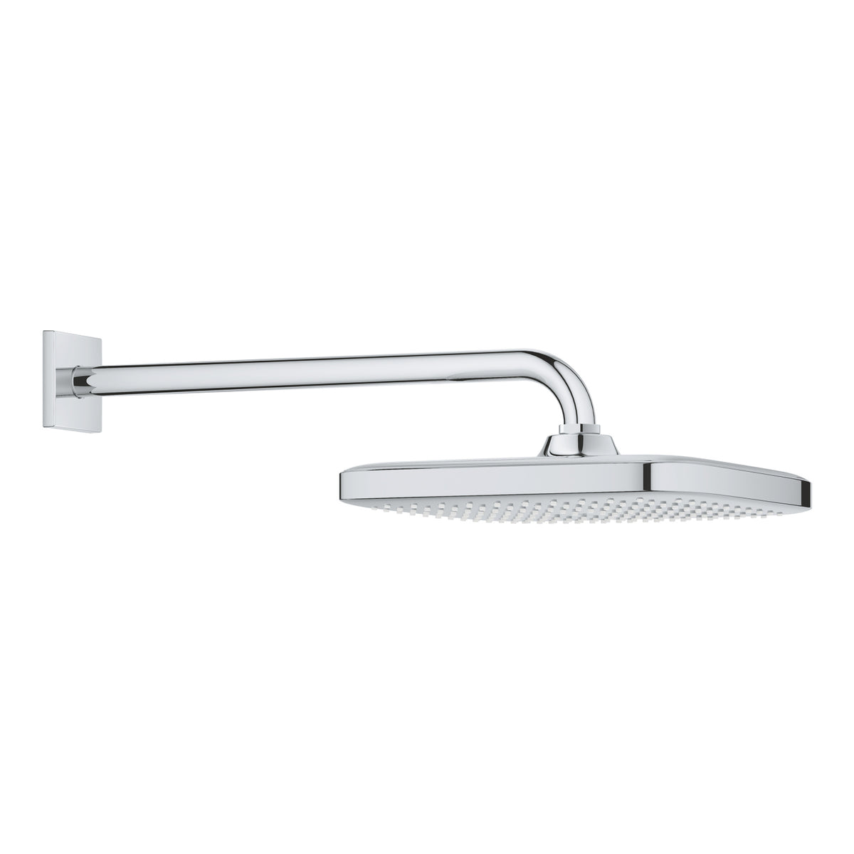 Grohe Tempesta 250 Kare Tepe Duşu Tek Akışlı, 25 cm (Duvardan Dirsek Dahil) - Ürün Görseli