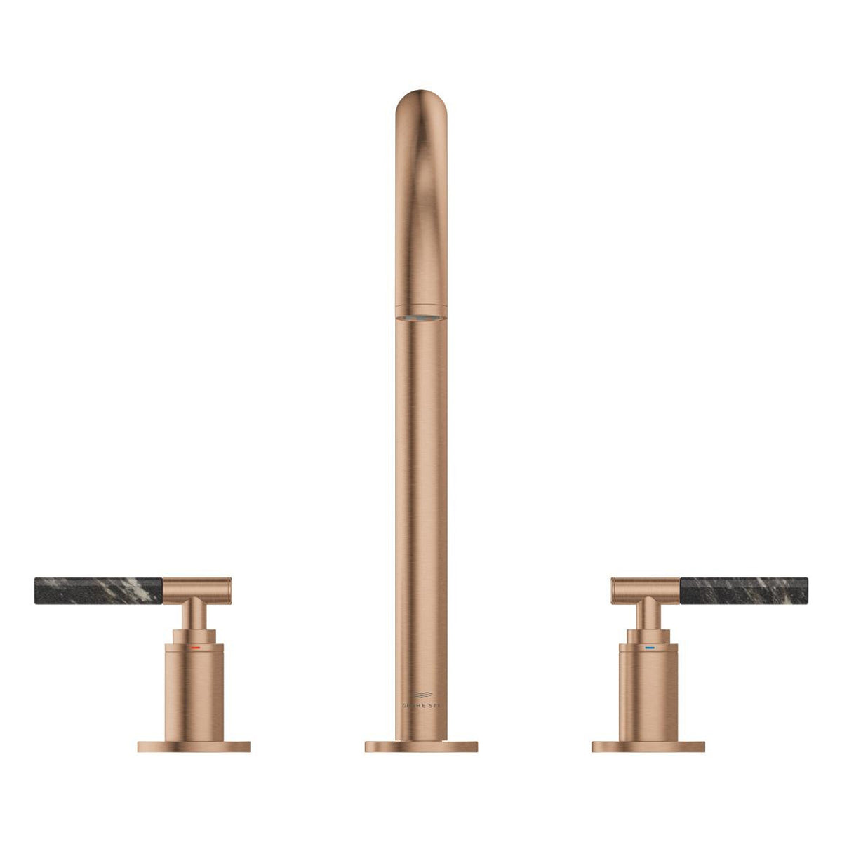 Grohe Atrio Private Collection 3 Delikli Ankastre Sifon Kumandalı Lavabo Bataryası (L-Boy), Fırçalı Bakır - Ürün Görseli