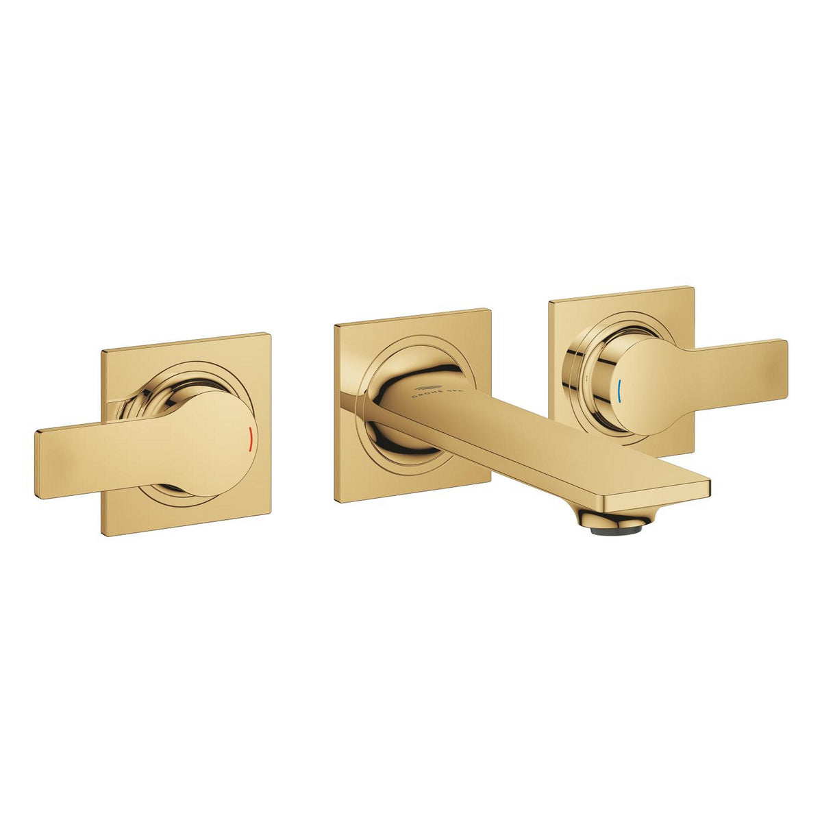 Grohe Allure 3 Delikli Ankastre Lavabo Bataryası (Sıva Üstü Grubu), Altın - Ürün Görseli
