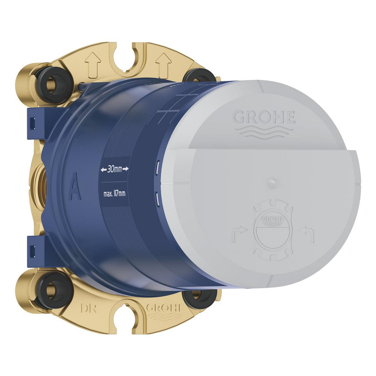 Grohe Rainshower Aqua Tepe Duşu, 2 Akışlı (Sıva Altı Grubu) - Ürün Görseli