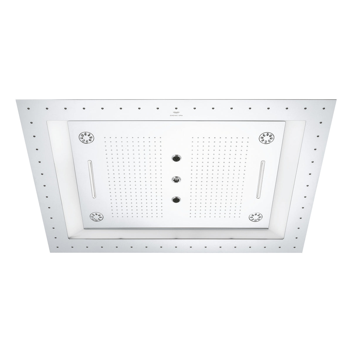 Grohe Rainshower Aqua Aquasymphony Ankastre Tepe Duşu, 6 Işıklı Sprey, 106x72 cm - Ürün Görseli