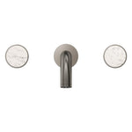 Grohe Atrio Private Collection 3 Delikli Ankastre Lavabo Bataryası (Sıva Üstü Grubu) Fırçalı Sert Grafit - Ürün Görseli