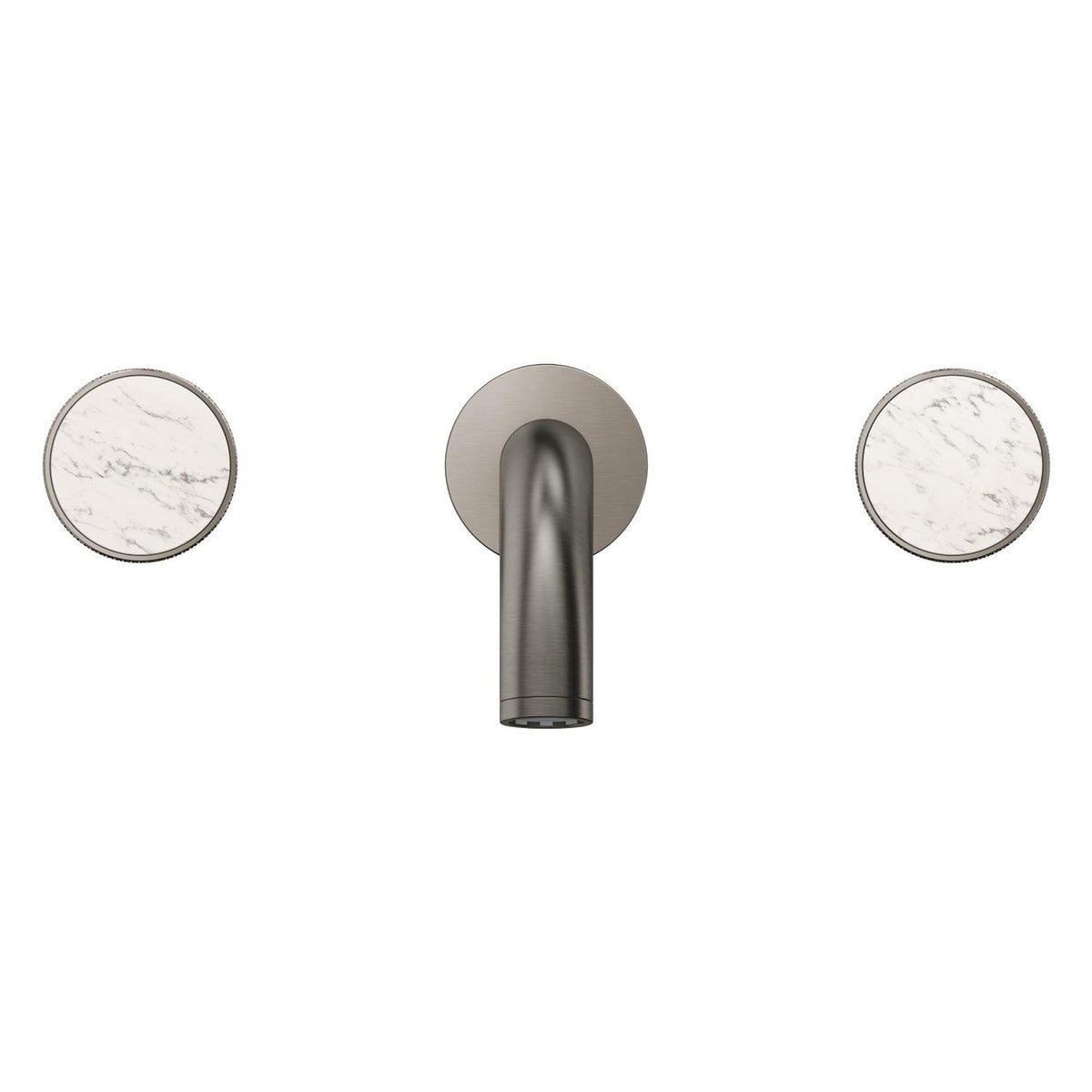 Grohe Atrio Private Collection 3 Delikli Ankastre Lavabo Bataryası (Sıva Üstü Grubu) Fırçalı Sert Grafit - Ürün Görseli