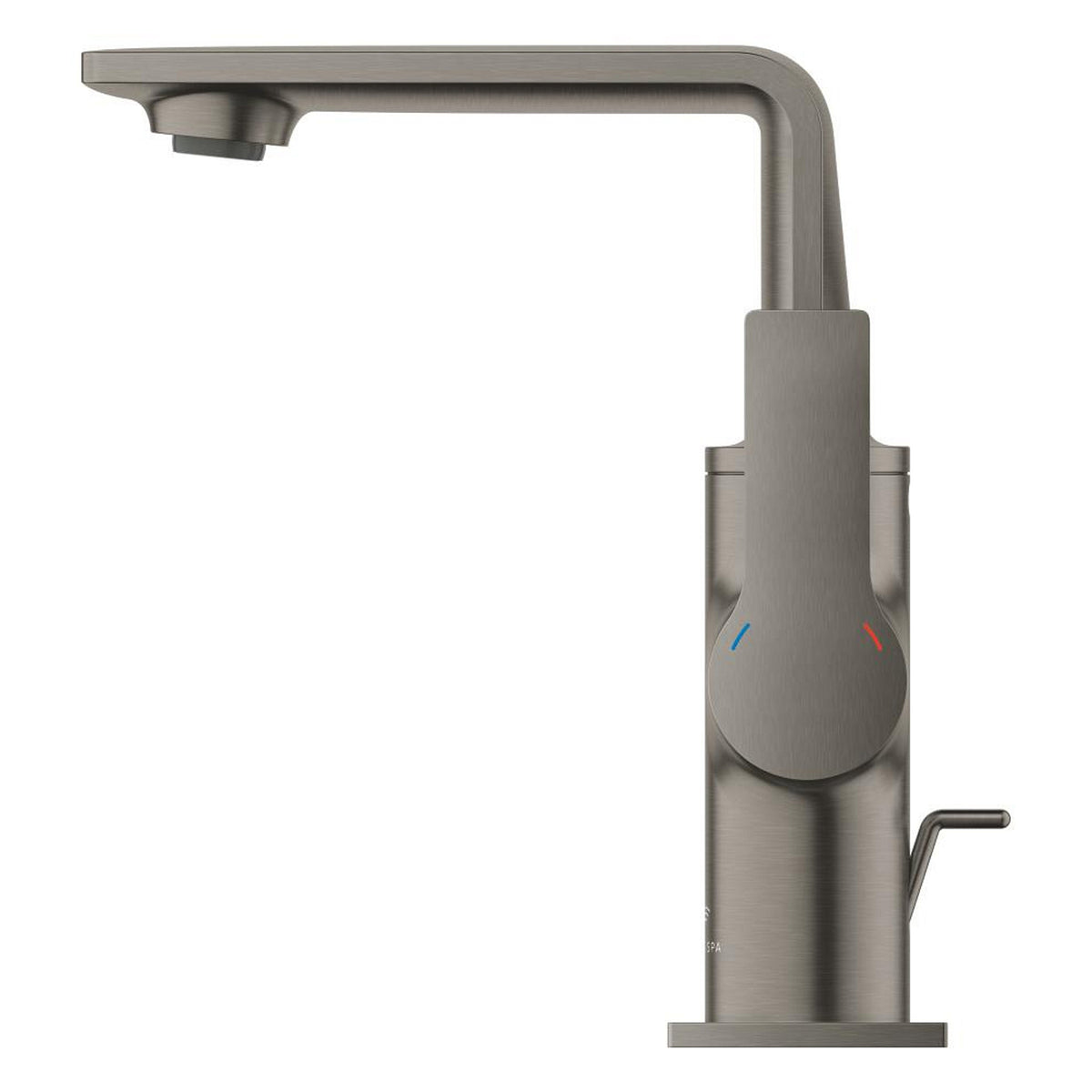 Grohe Allure Lavabo Bataryası, Fırçalı Sert Grafit, Sifon Kumandalı - Ürün Görseli