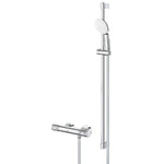 Grohe Grohtherm 1000 Performance Termostatik Duş Bataryası ve Sürgülü El Duşu Seti - Ürün Görseli