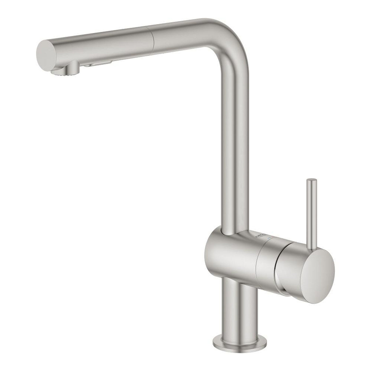 Grohe Minta Spiralli Eviye Bataryası, L Başlıklı, Paslanmaz Çelik - Ürün Görseli