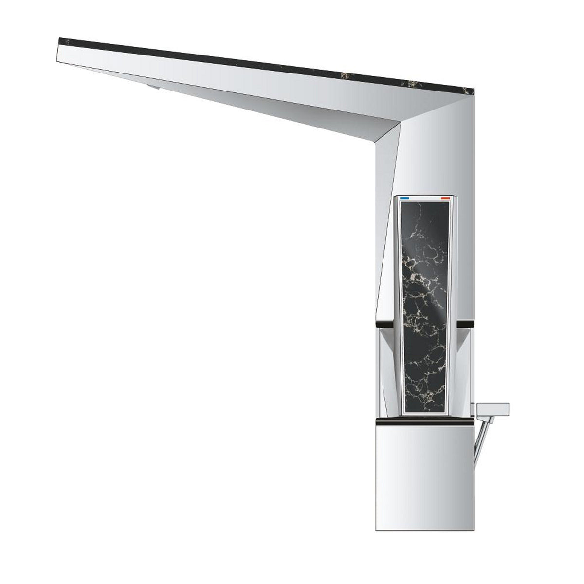 Grohe Allure Brilliant Private Collection L-Boy Sifon Kumandalı Yüksek Lavabo Bataryası - Ürün Görseli