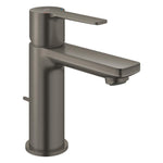 Grohe Lineare Lavabo Bataryası, Sifon Kumandalı, Fırçalı Sert Grafit - Ürün Görseli