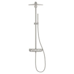 Grohe Euphoria SmartControl System 310 Cube Duo Duvara Monte Termostatik Bataryalı Duş Sistemi, Paslanmaz Çelik - Ürün Görseli