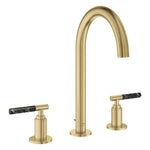 Grohe Atrio Private Collection 3 Delikli Ankastre Sifon Kumandalı Lavabo Bataryası (L-Boy), Fırçalı Altın - Ürün Görseli