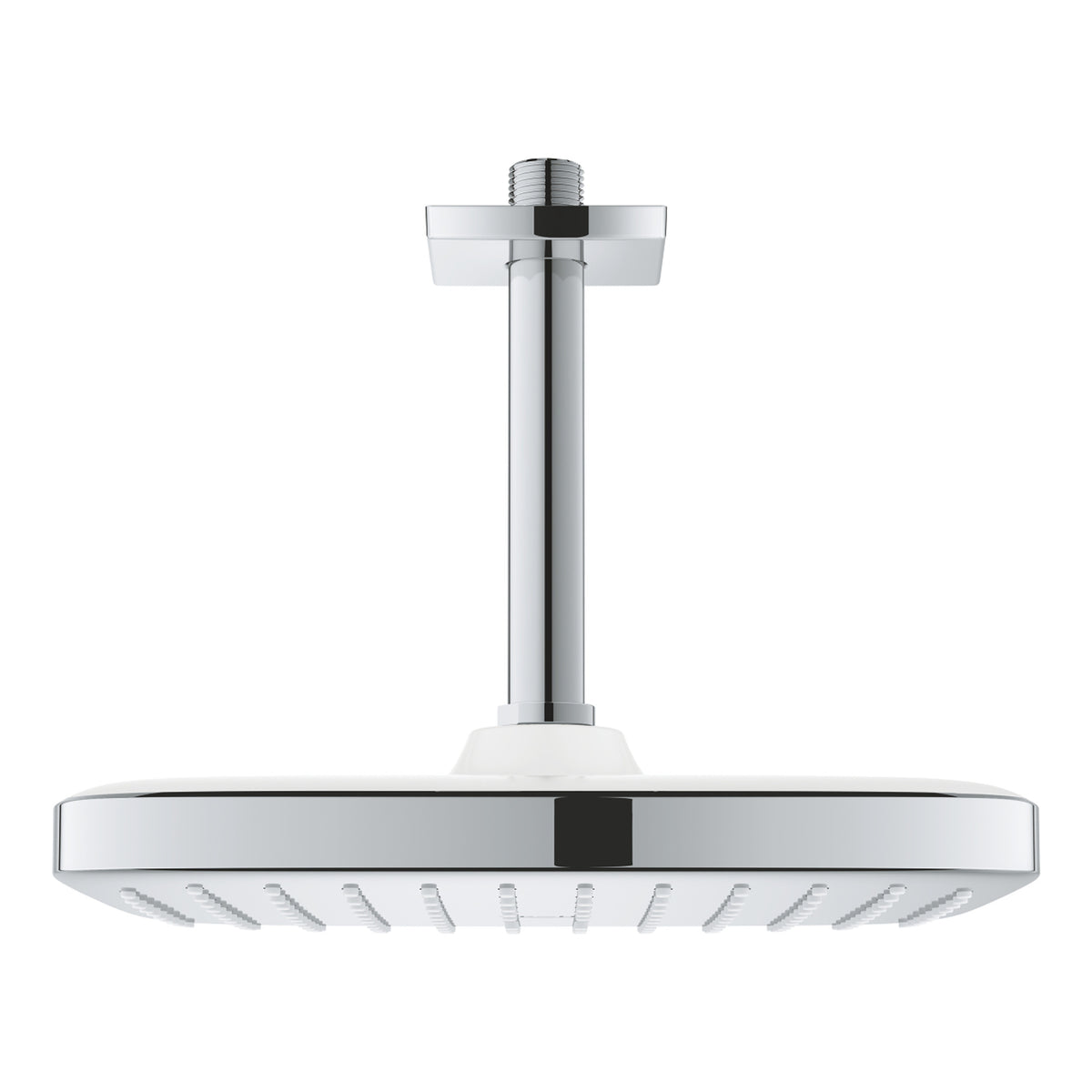 Grohe Tempesta 250 Kare Tepe Duşu Tek Akışlı, 25 cm (Tavandan Dirsek Dahil) Krom-Beyaz - Ürün Görseli