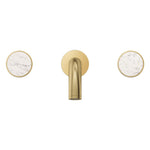 Grohe Atrio Private Collection 3 Delikli Ankastre Lavabo Bataryası (Sıva Üstü Grubu) Fırçalı Altın - Ürün Görseli