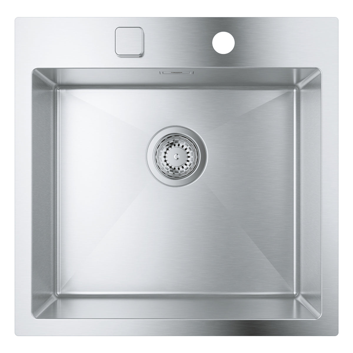 Grohe K800 Tek Gözlü Eviye, Paslanmaz Çelik (51x51 cm) - Ürün Görseli