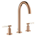 Grohe Atrio Private Collection 3 Delikli Ankastre Sifon Kumandalı Lavabo Bataryası (L-Boy), Bakır - Ürün Görseli