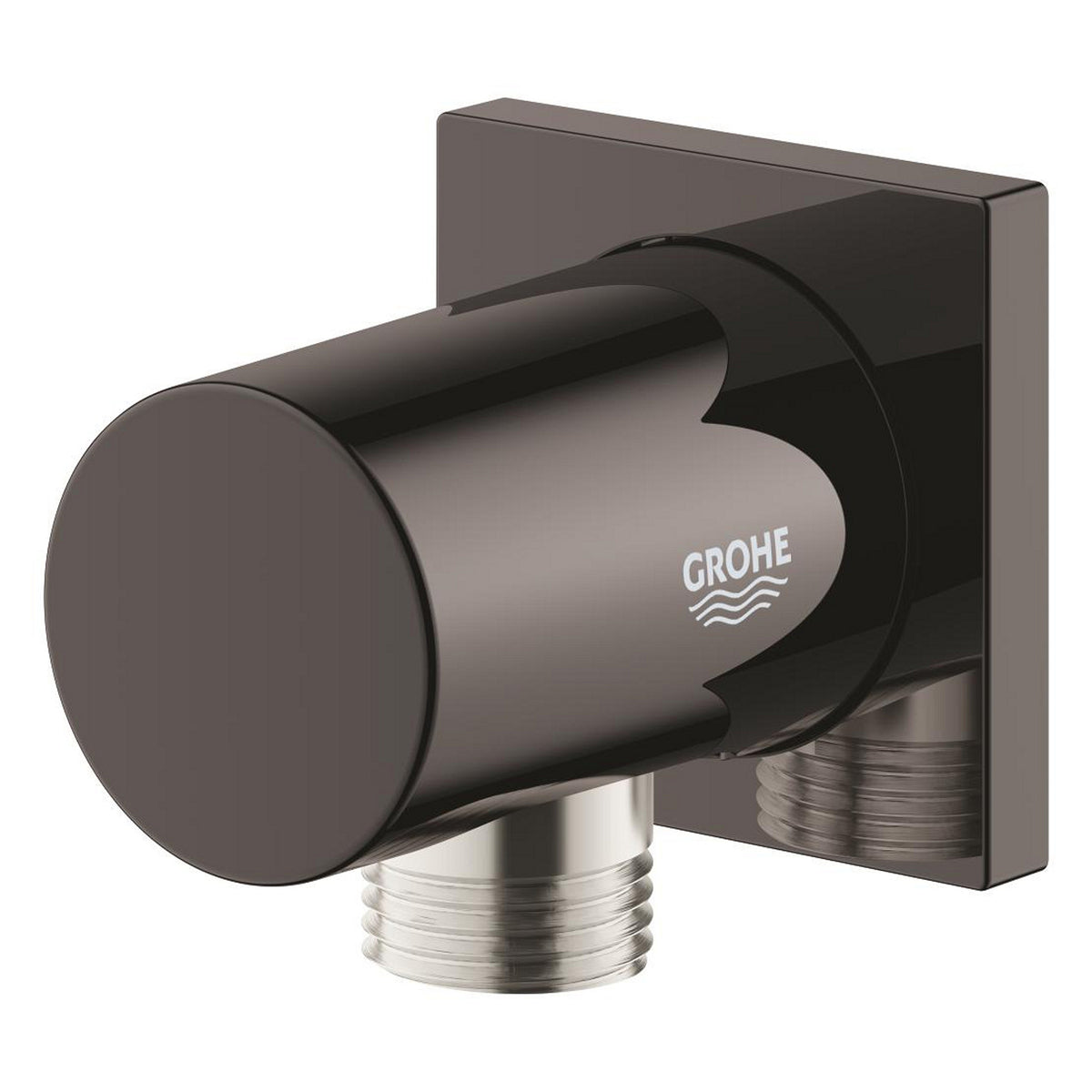 Grohe Rainshower Duş Cıkış Dirseği (Kare Rozet), Sert Grafit - Ürün Görseli