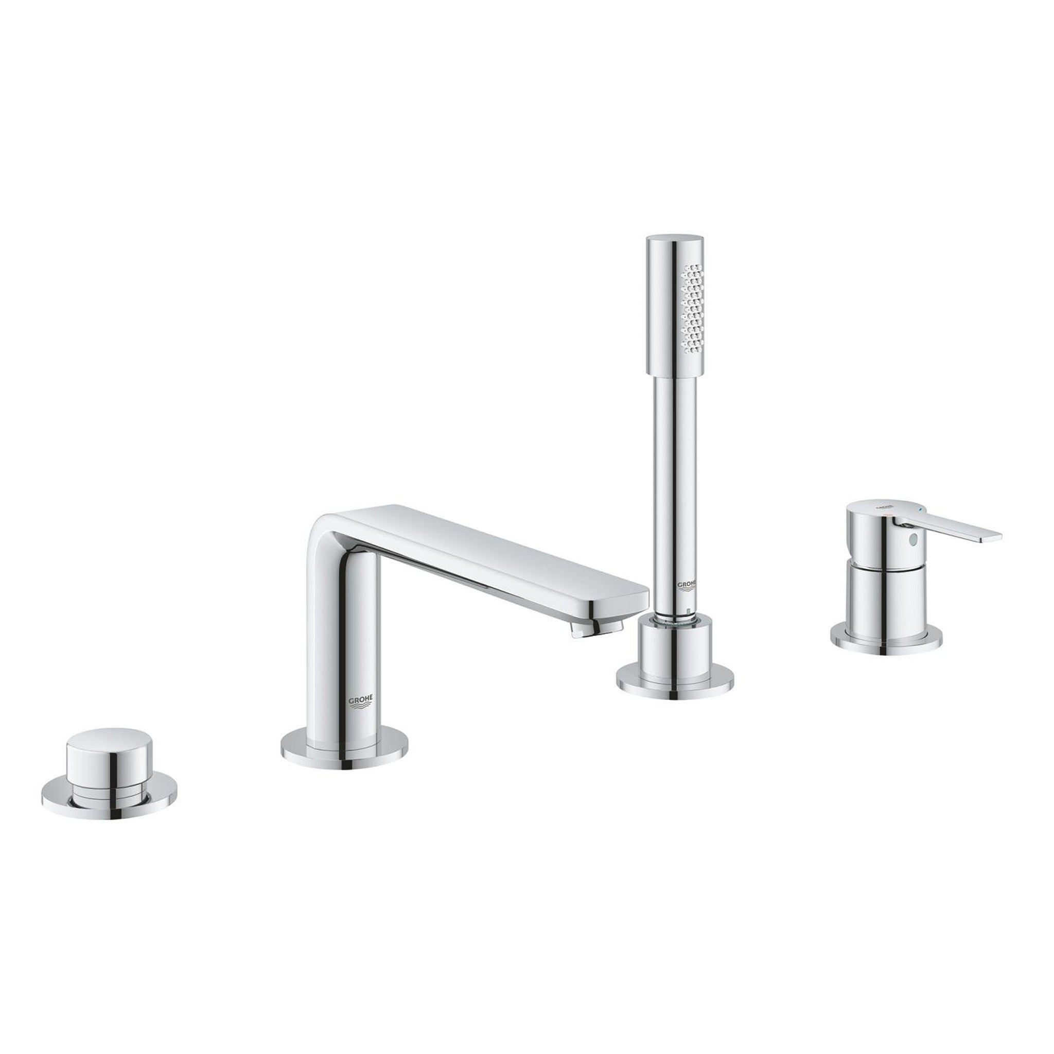 Grohe Lineare Dört Delikli Ankastre Küvet Bataryası (Sıva Üstü Grubu) - Ürün Görseli