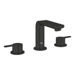 Grohe Lineare 3 Delikli Ankastre Lavabo Bataryası, Sifon Kumandalı, Mat Siyah - Ürün Görseli