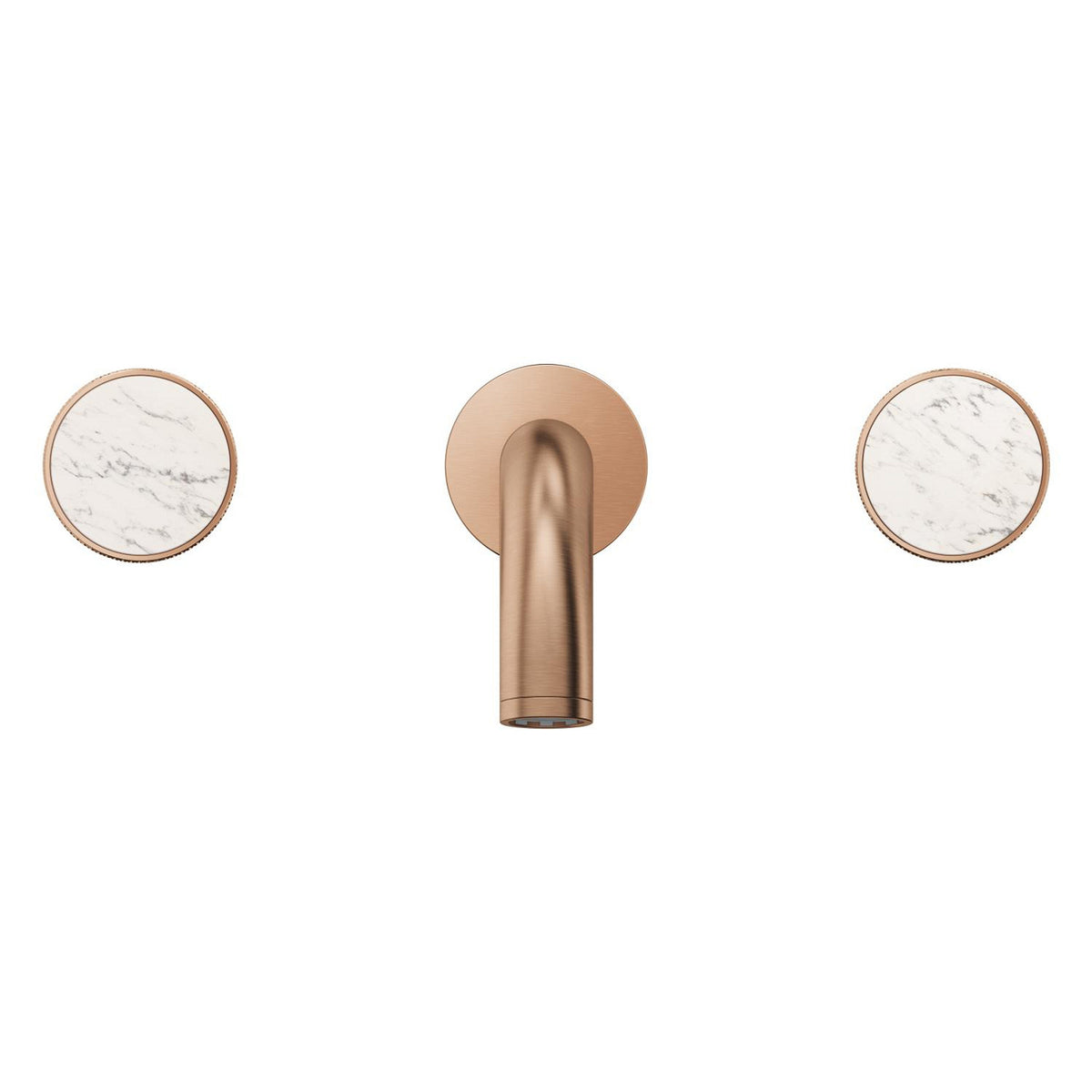 Grohe Atrio Private Collection 3 Delikli Ankastre Lavabo Bataryası (Sıva Üstü Grubu) Fırçalı Bakır - Ürün Görseli
