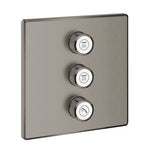 Grohe Grohtherm SmartControl Akış Kontrollü Ankastre Yönlendirici (3 Yollu, Sıva Üstü Grubu), Fırçalı Sert Grafit - Ürün Görseli