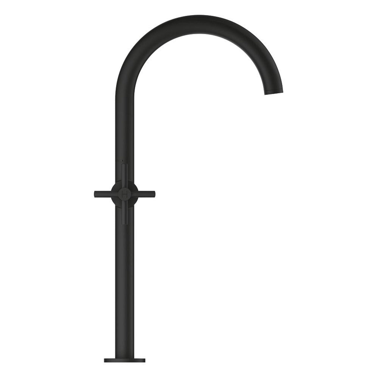 Grohe Atrio Tezgah Üstü Lavabo Bataryası, Sifon Kumandalı, Hayalet Siyah - Ürün Görseli