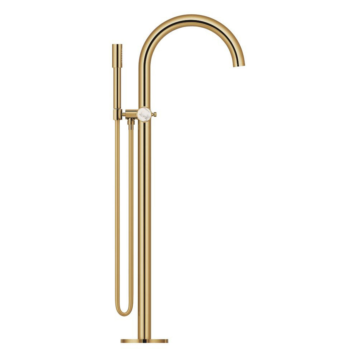 Grohe Atrio Private Collection Tek Yerden Küvet Bataryası (Sıva Üstü Grubu), Altın - Ürün Görseli