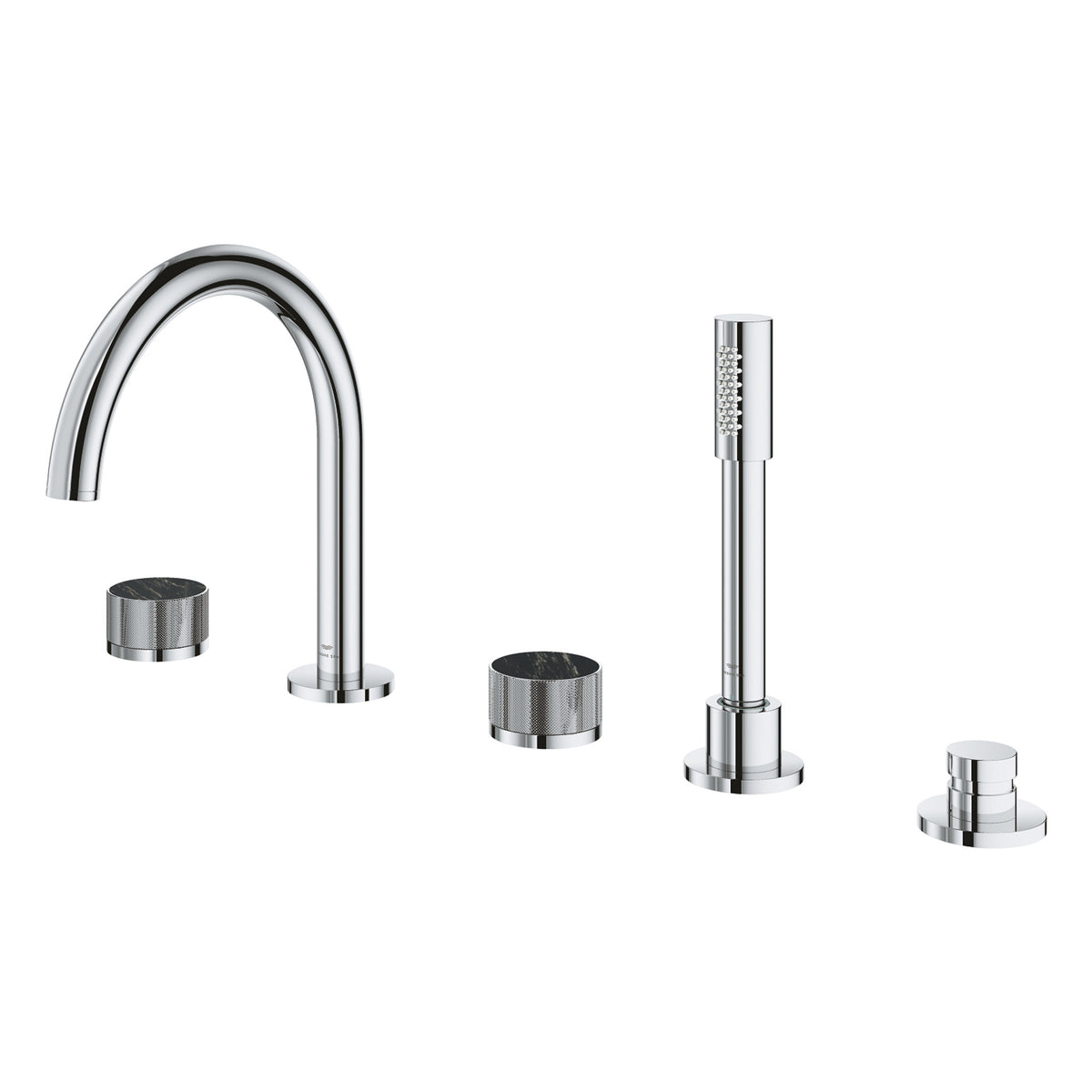 Grohe Atrio Private Collection 5 Delikli Ankastre Küvet Bataryası (Sıva Üstü Grubu) - Ürün Görseli