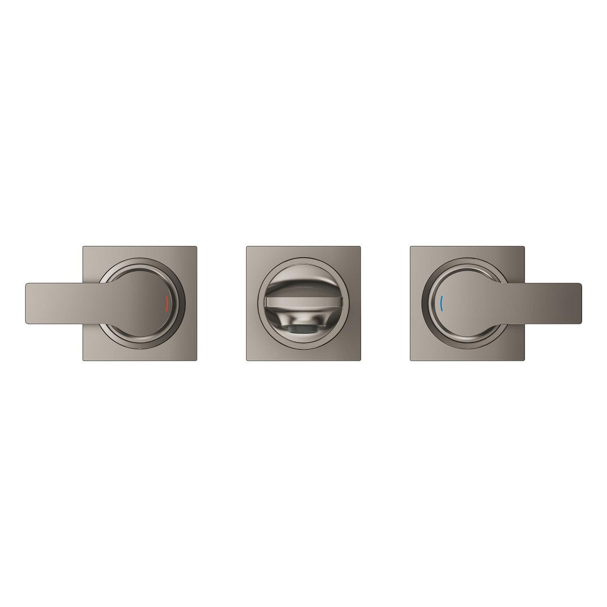 Grohe Allure Ankastre Lavabo Bataryası (Sıva Üstü Grubu), Saten Grafit - Ürün Görseli
