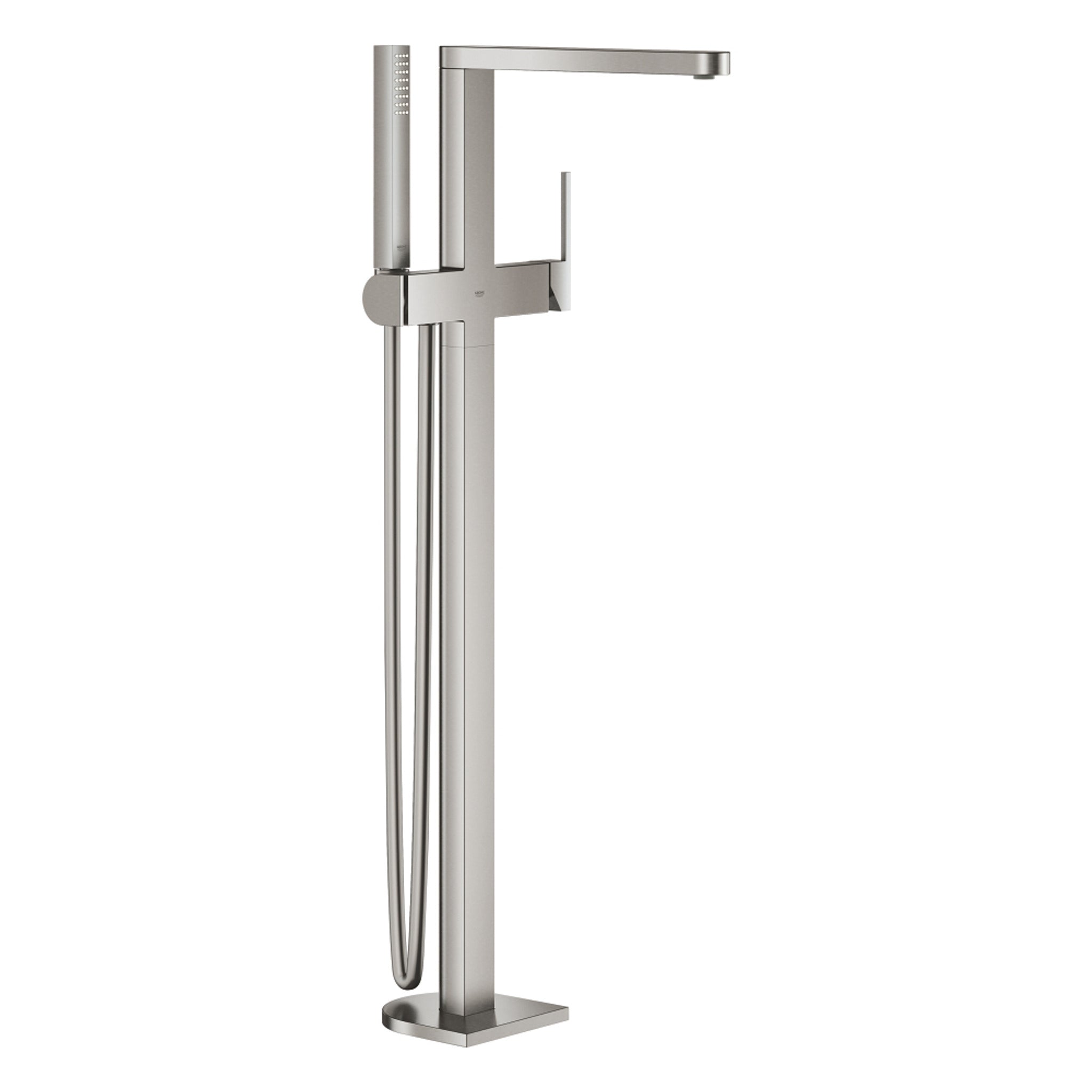 Grohe Plus Yerden Küvet Bataryası (Sıva Üstü Grubu), Paslanmaz Çelik - Ürün Görseli