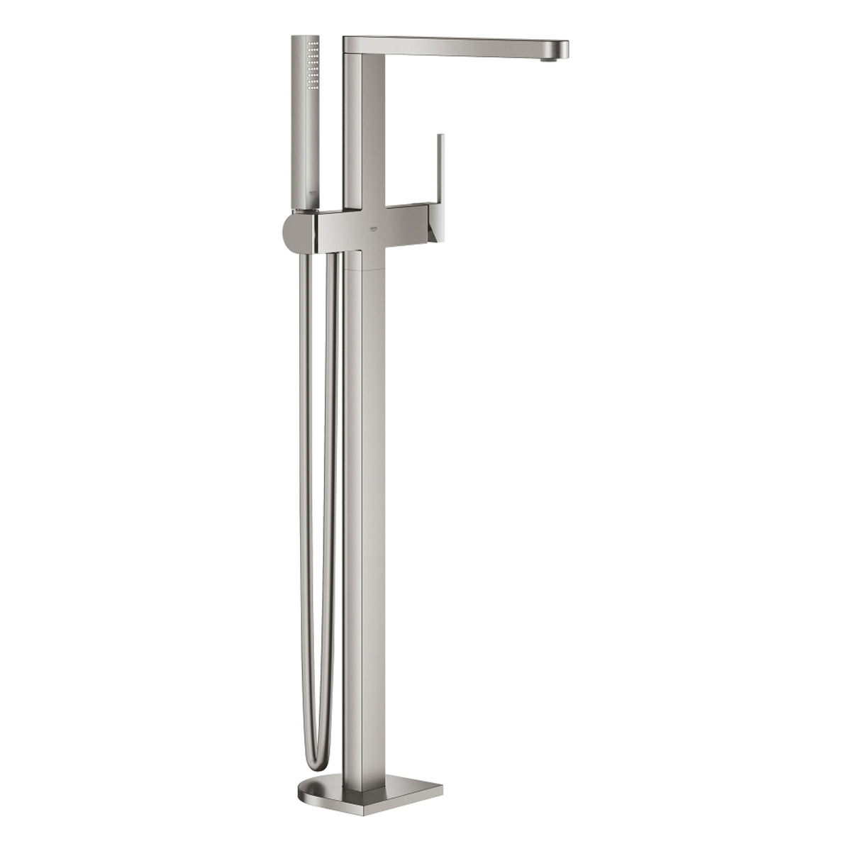 Grohe Plus Yerden Küvet Bataryası (Sıva Üstü Grubu), Paslanmaz Çelik - Ürün Görseli