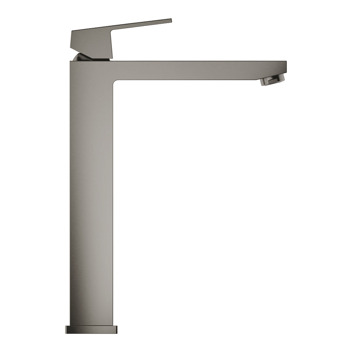 Grohe Eurocube Tezgah Üstü Lavabo Bataryası, Fırçalı Sert Grafit - Ürün Görseli