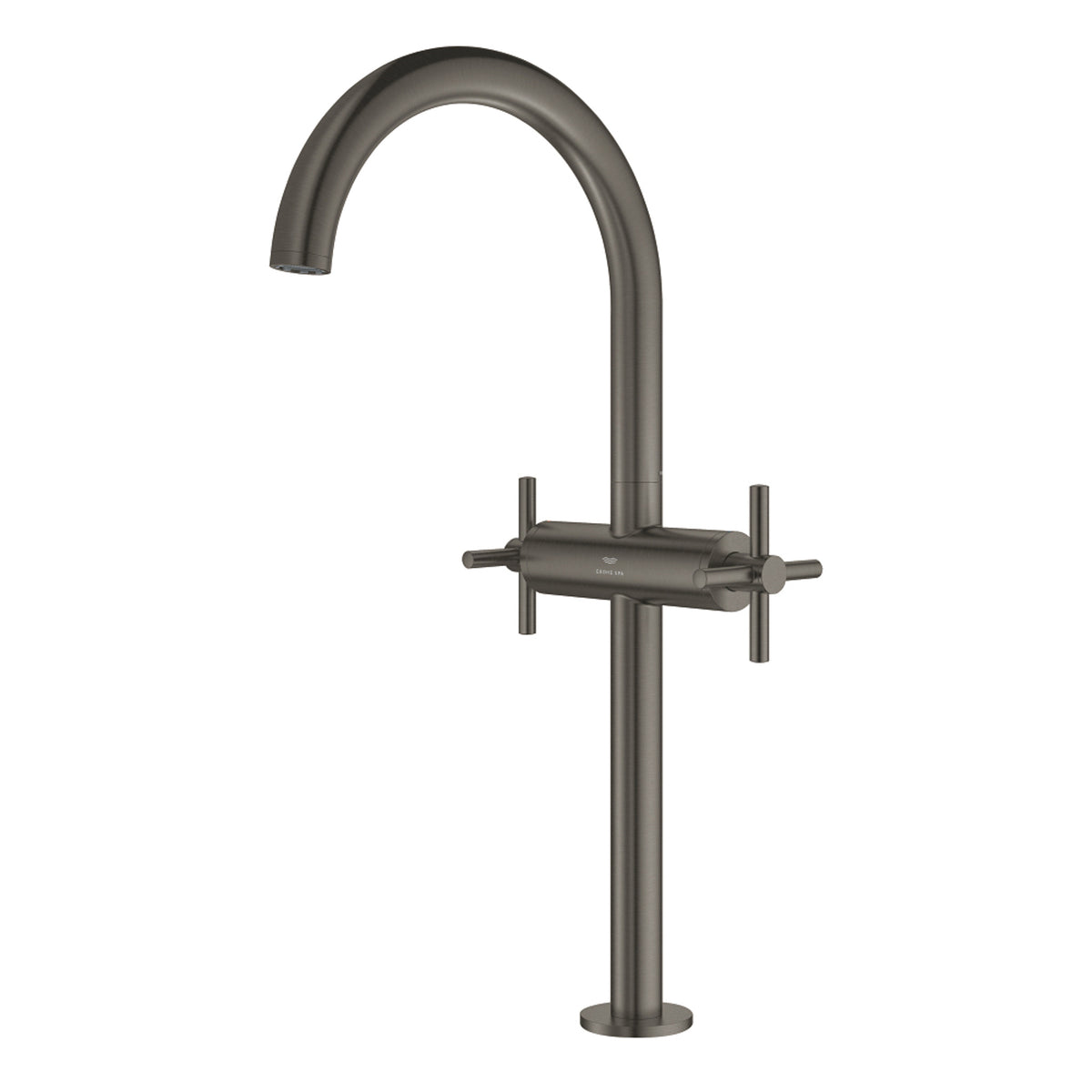 Grohe Atrio Tezgah Üstü Lavabo Bataryası, Sifon Kumandalı, Fırçalı Sert Grafit - Ürün Görseli
