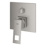Grohe Eurocube Ankastre Banyo Bataryası (3 Yollu, Sıva Üstü Grubu), Paslanmaz Çelik - Ürün Görseli