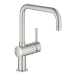 Grohe Minta Eviye Bataryası, Paslanmaz Çelik, L-Tip - Ürün Görseli