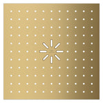 Grohe Rainshower Aqua Tiles Duo Ankastre Tepe Duşu, 2 Fonksiyonlu, Fırçalı Altın (Sıva Üstü Grubu) - Ürün Görseli