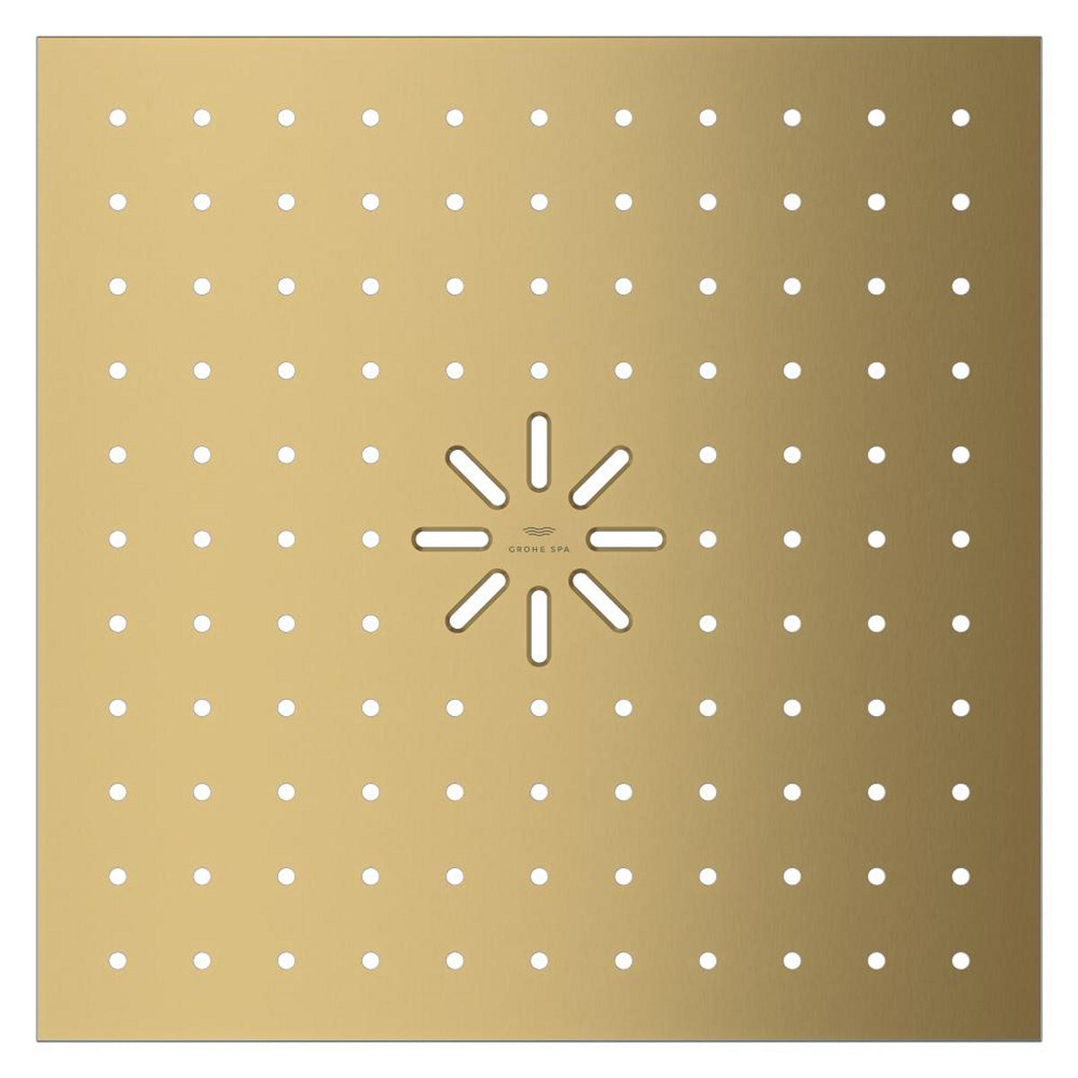 Grohe Rainshower Aqua Tiles Duo Ankastre Tepe Duşu, 2 Fonksiyonlu, Fırçalı Altın (Sıva Üstü Grubu) - Ürün Görseli