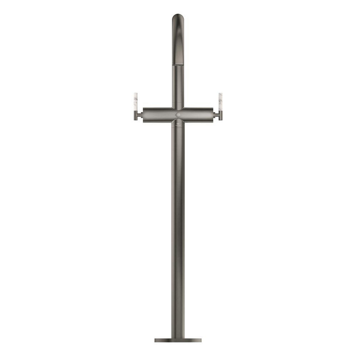 Grohe Atrio Private Collection Tek Yerden Küvet Bataryası (Sıva Üstü Grubu), Fırçalı Sert Grafit - Ürün Görseli