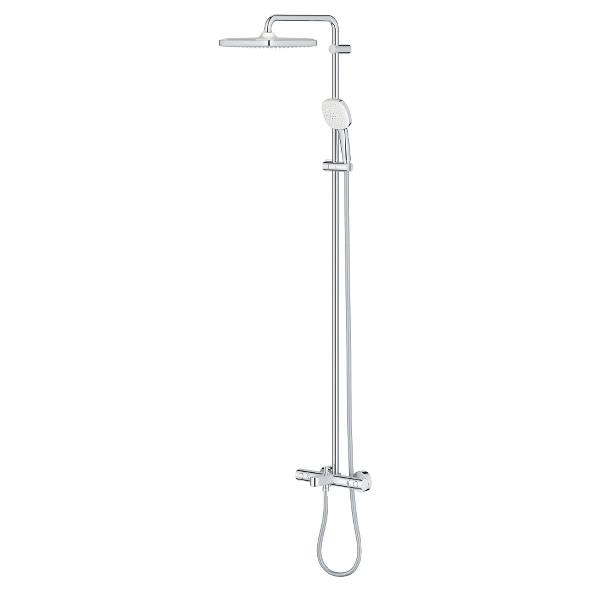 Grohe Tempesta System 250 Cube Duvara Monte Termostatik Banyo Bataryalı Duş Kolonu - Ürün Görseli