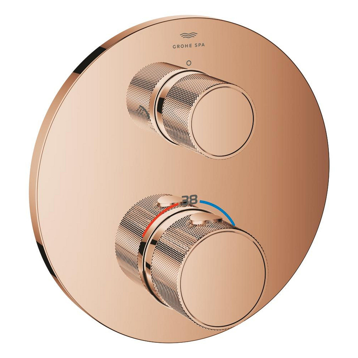 Grohe Atrio Private Collection Ankastre Termostatik Banyo Bataryası (2 Yollu, Sıva Üstü Grubu), Bakır - Ürün Görseli