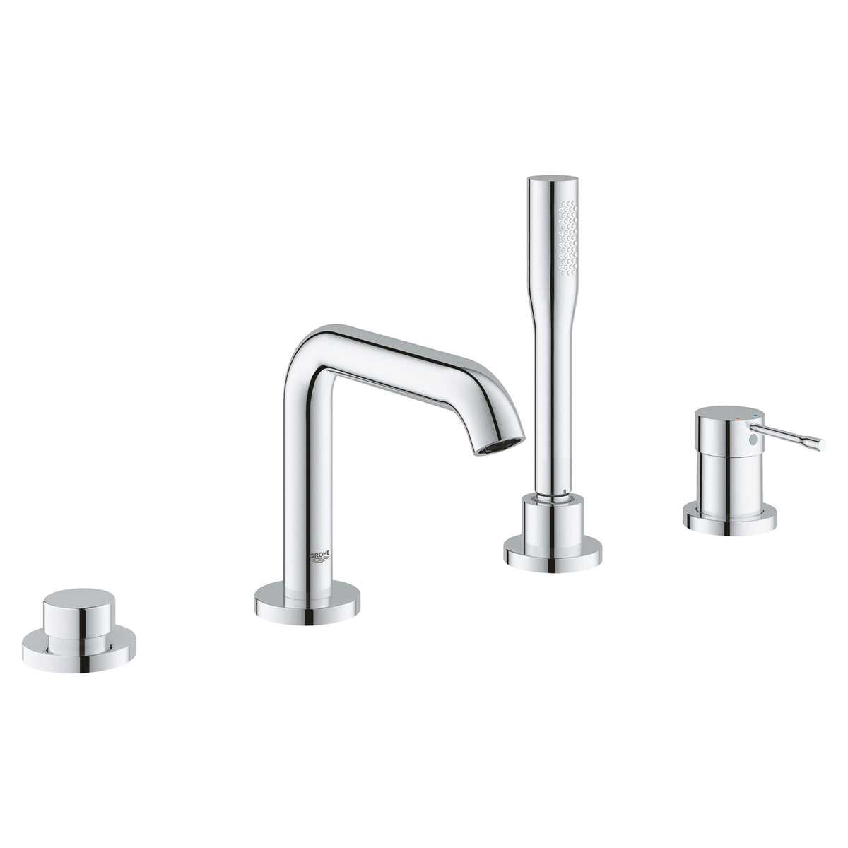 Grohe Essence Dört Delikli Ankastre Küvet Bataryası (Sıva Üstü Grubu) - Ürün Görseli