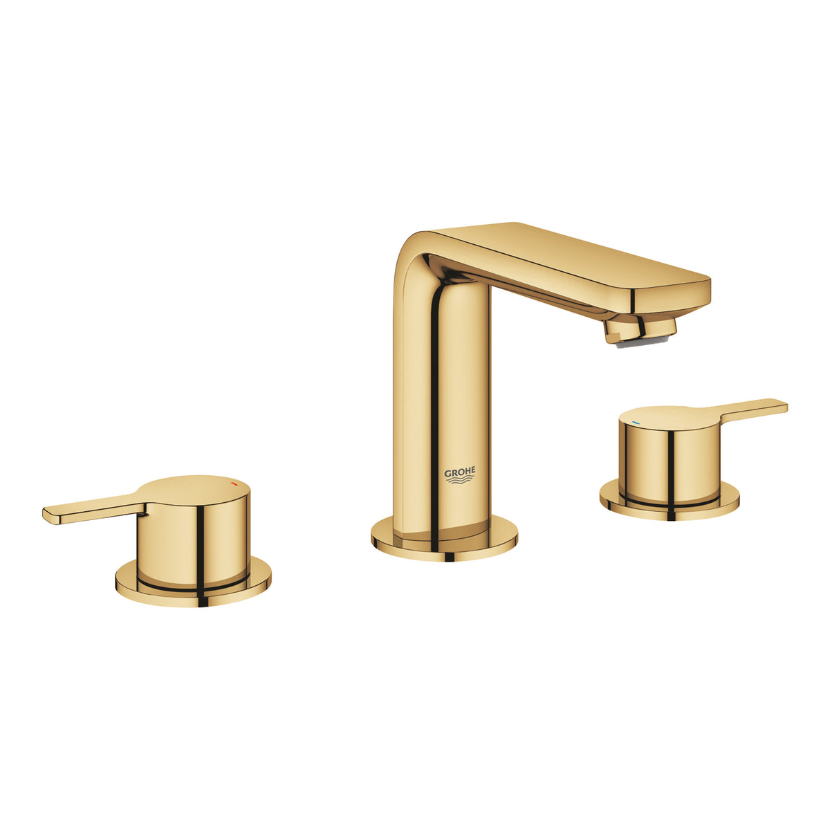 Grohe Lineare 3 Delikli Ankastre Lavabo Bataryası, Sifon Kumandalı, Altın - Ürün Görseli