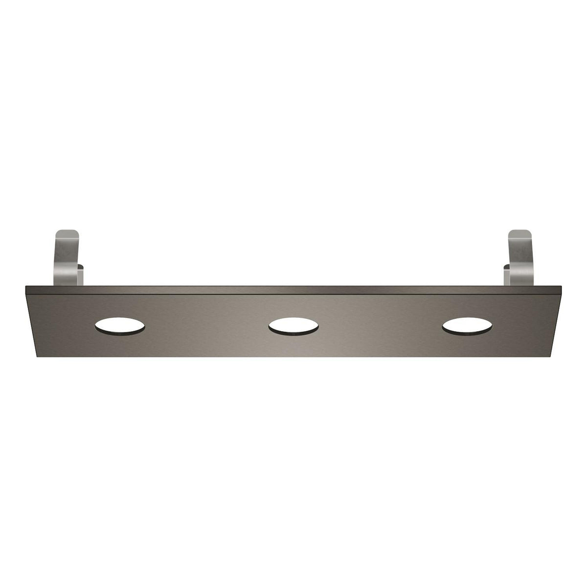 Grohe Rainshower Aqua Tiles Ankastre Tepe Duşu Kapağı, 3 Delikli, Fırçalı Sert Grafit - Ürün Görseli