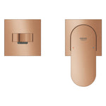 Grohe Plus Ankastre Lavabo Bataryası, Fırçalı Bakır (Sıva Üstü Grubu) - Ürün Görseli