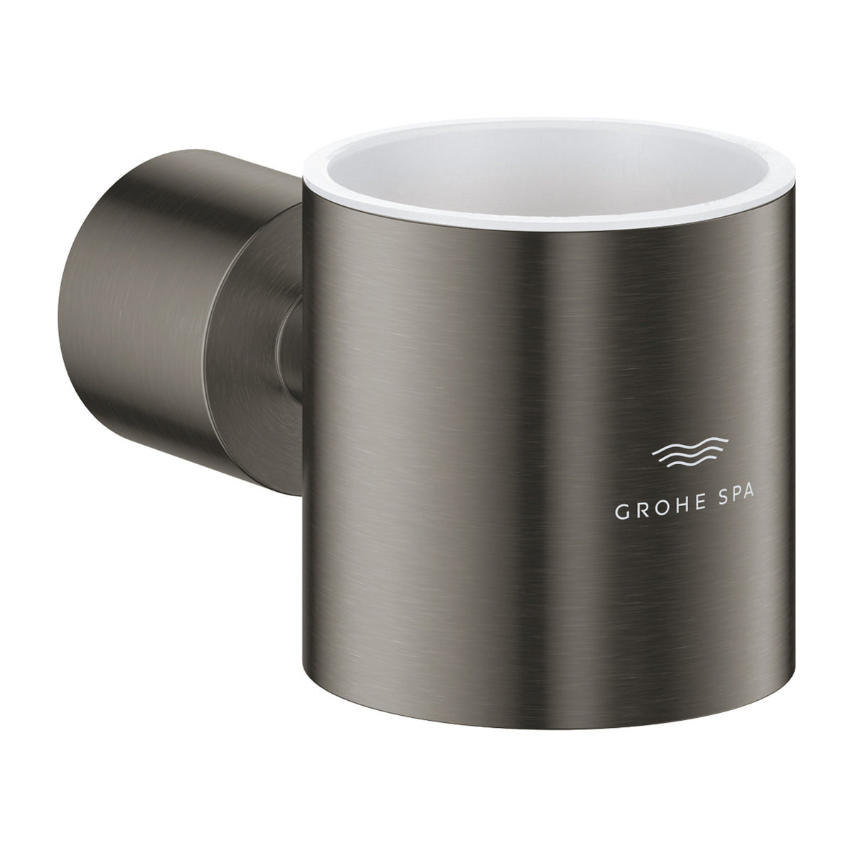 Grohe Atrio Cam Sabunluk Tutacağı, Fırçalı Sert Grafit - Ürün Görseli