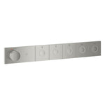Grohe Grohtherm Aqua Tiles SmartControl Termostatik Ankastre Banyo Bataryası, 5 Çıkışlı, Paslanmaz Çelik (Sıva Üstü Grubu) - Ürün Görseli